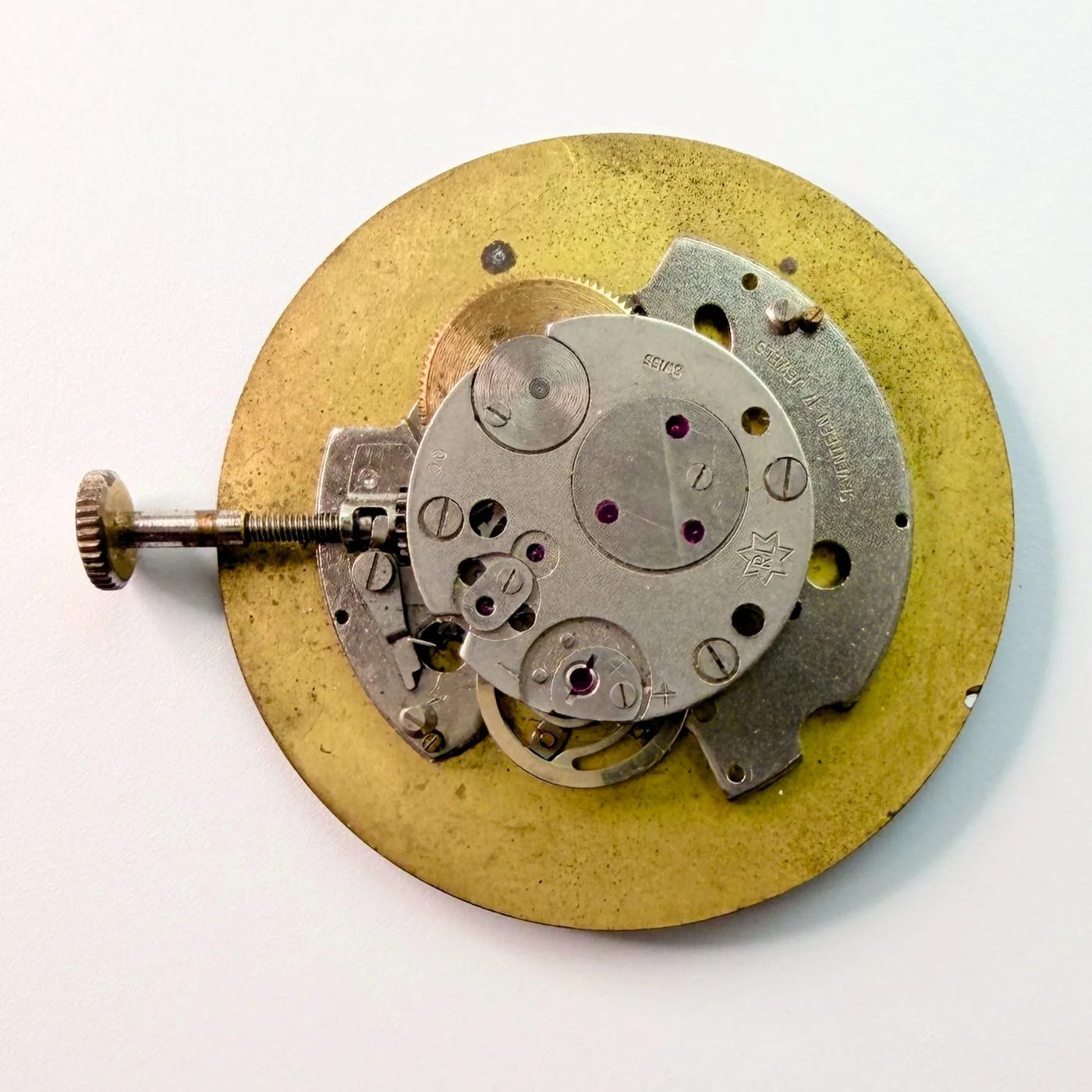 Sheffield 17 Jewel Watch Movement – Ronda 7111, 25.8mm, For Spares or Repair