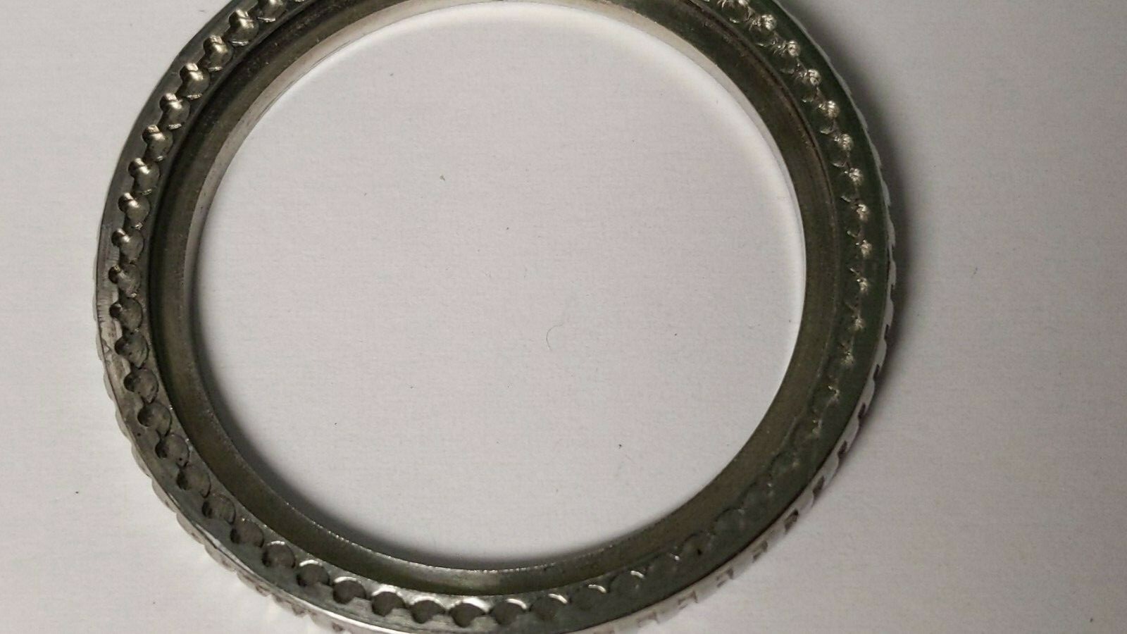 Vintage Breitling Pluton 3100 Bezel. 31mm inner diameter, 40mm outer diameter. s