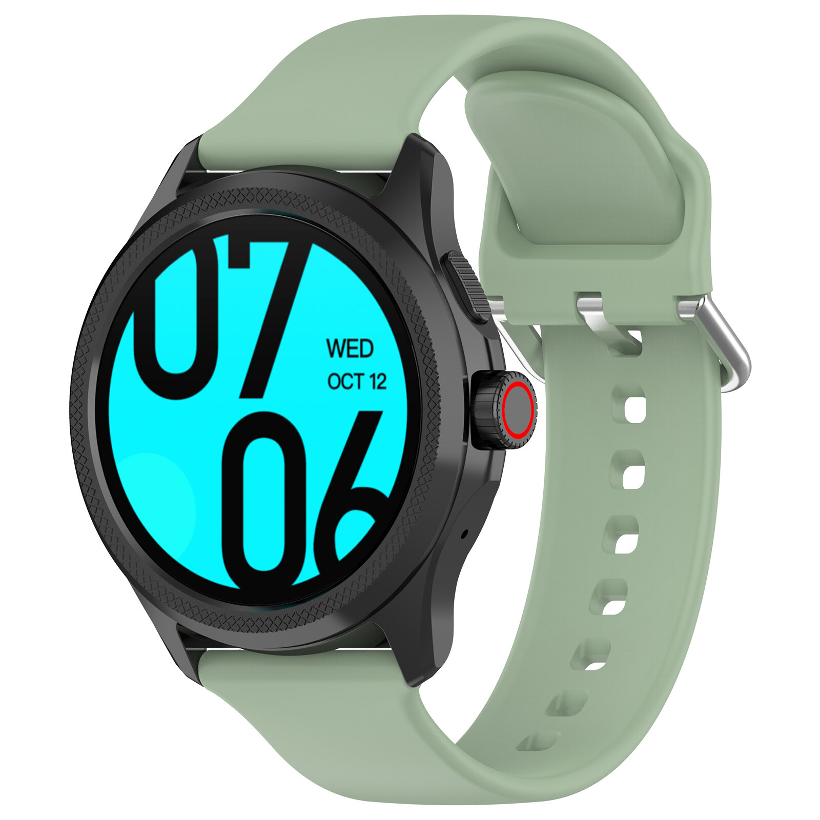 Silicone Strap Replacement Sport Watch Band For Ticwatch Pro 5 Smartwatch