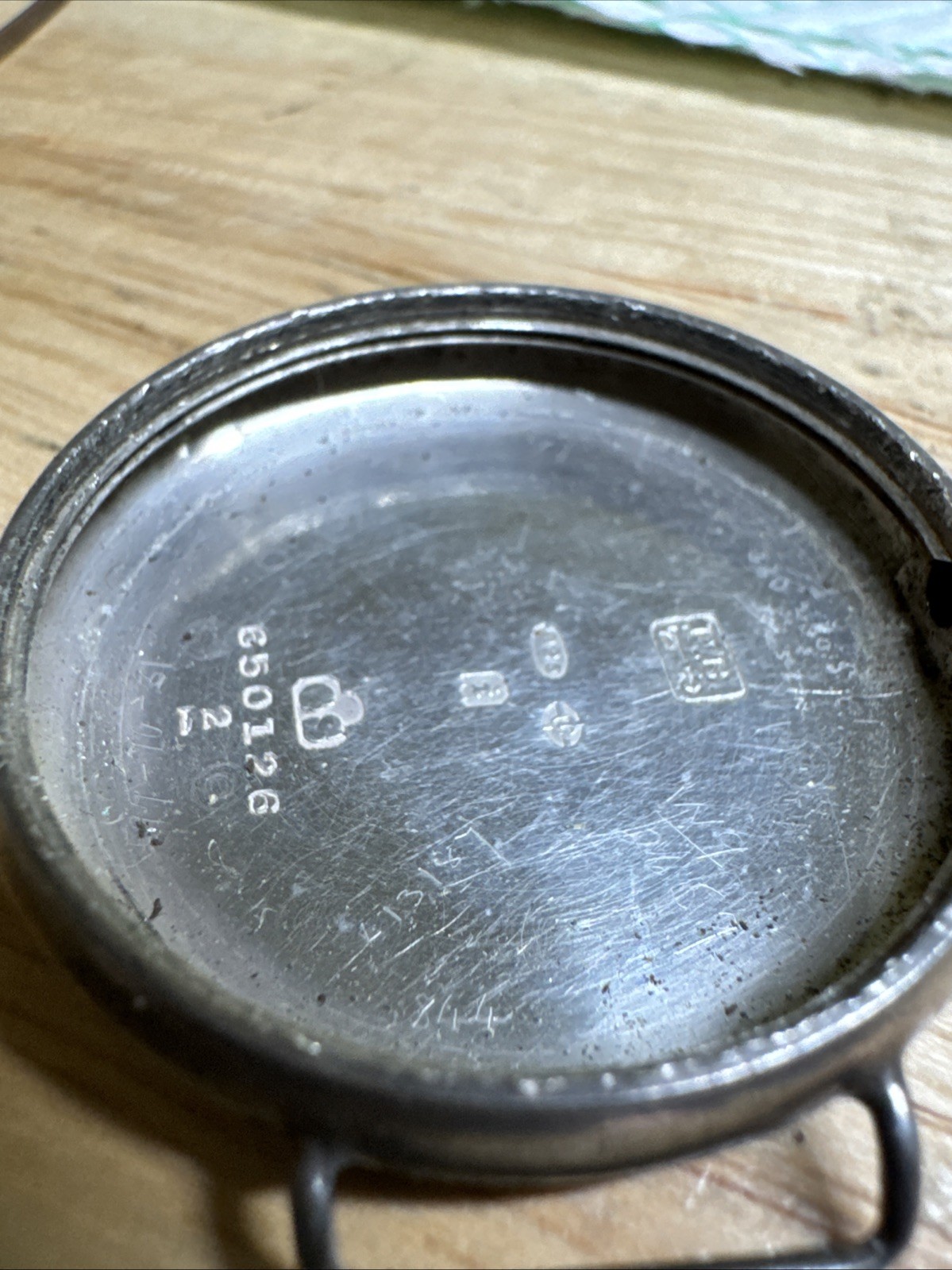 925 Silver Borgel Trench Watch Case Part