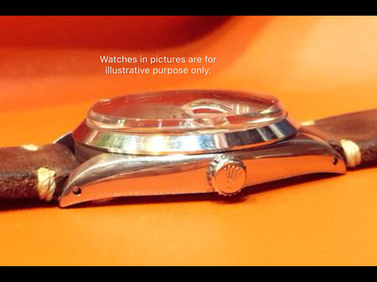 High Definition Crystal Fit Rolex 6694 Oysterdate Men’s Watch Plastic Plexi