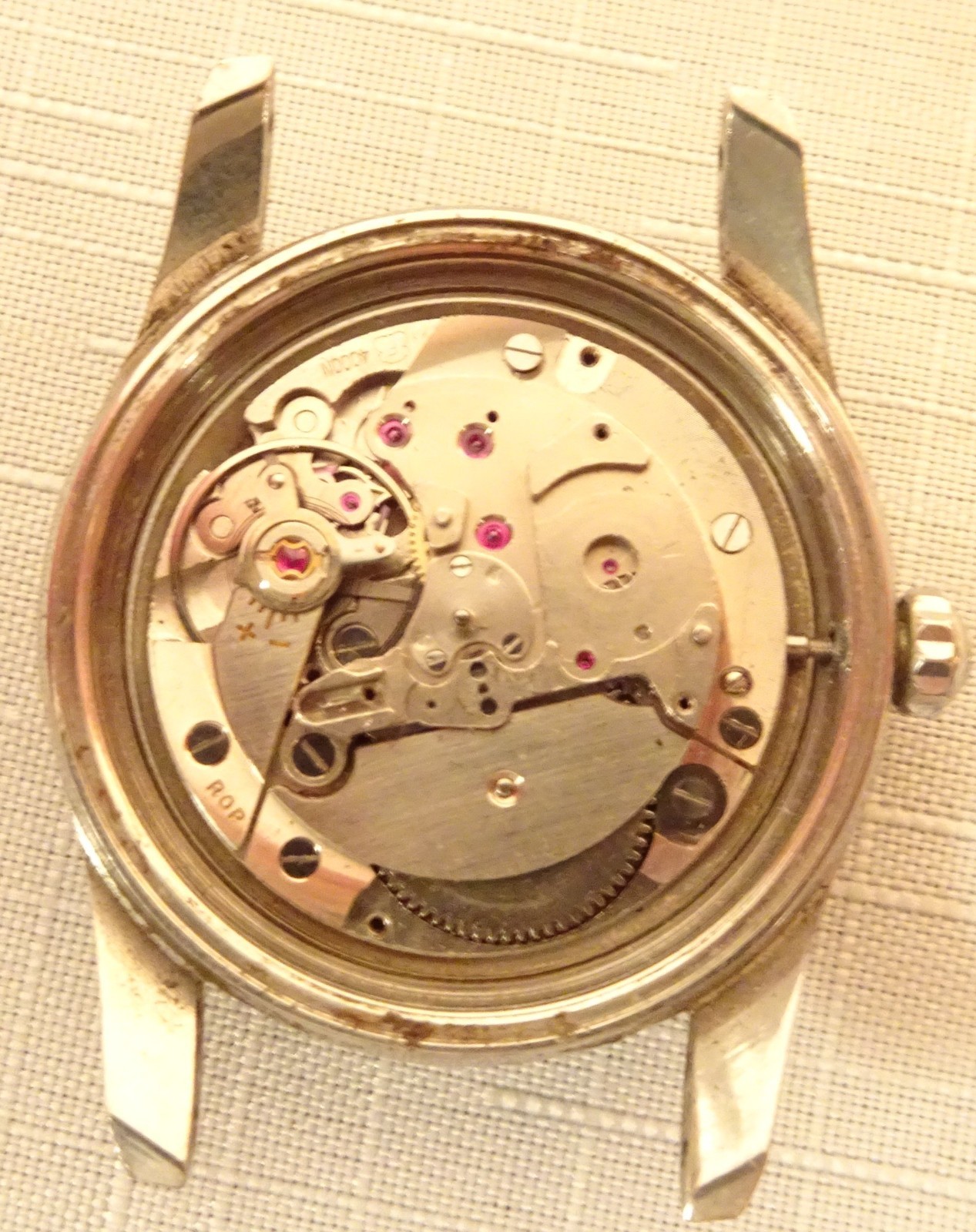 Rodania Wristwatch Movement 17J Vintage Men’s Automatic Parts