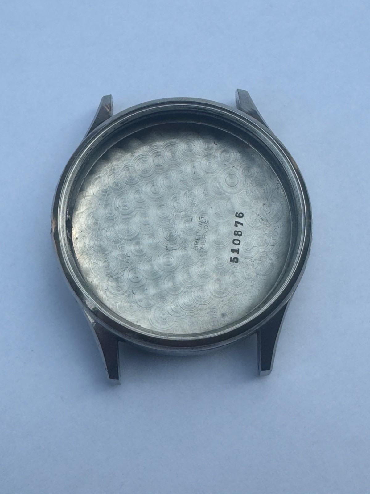 Original Breitling Duograph ref 762 Stainless Steel Split Second Case – RARE