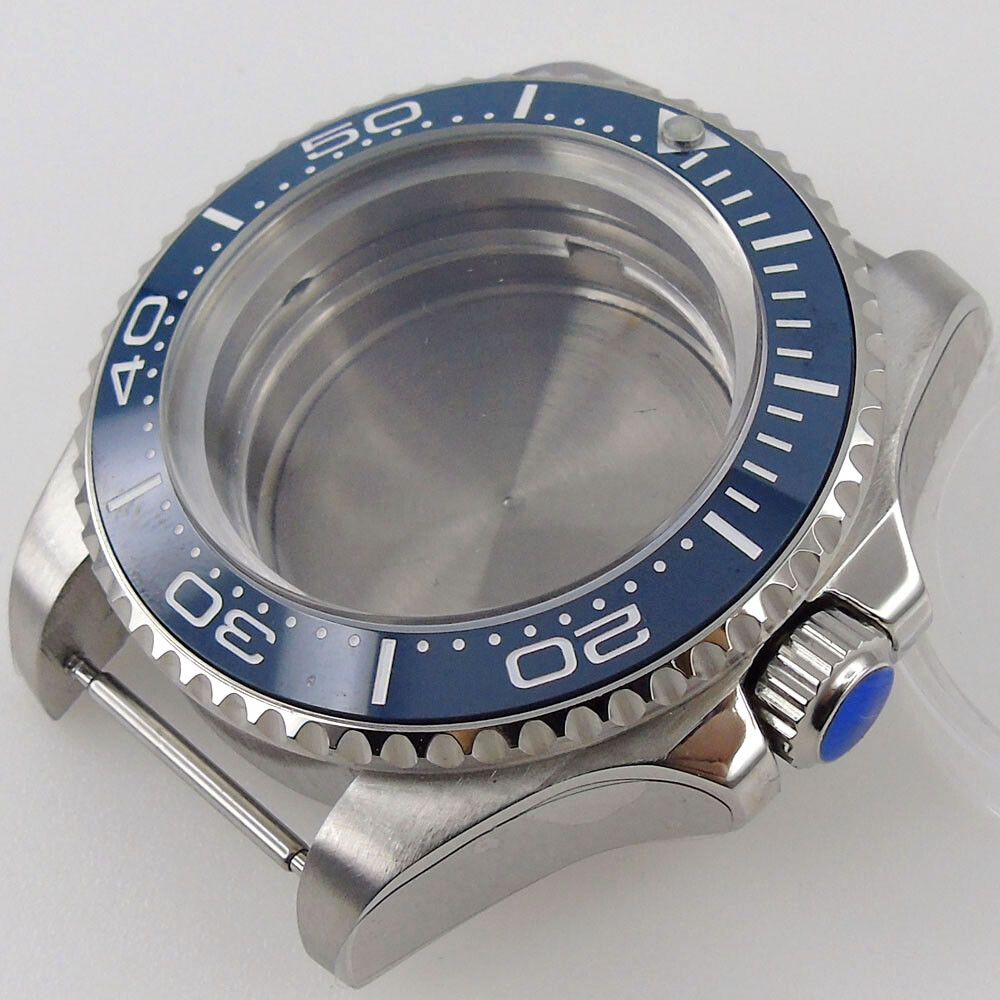 43mm Watch Case For SEA Miyota8215 NH35 ETA2824 2836 DG2813 PT5000 Ceramic Bezel