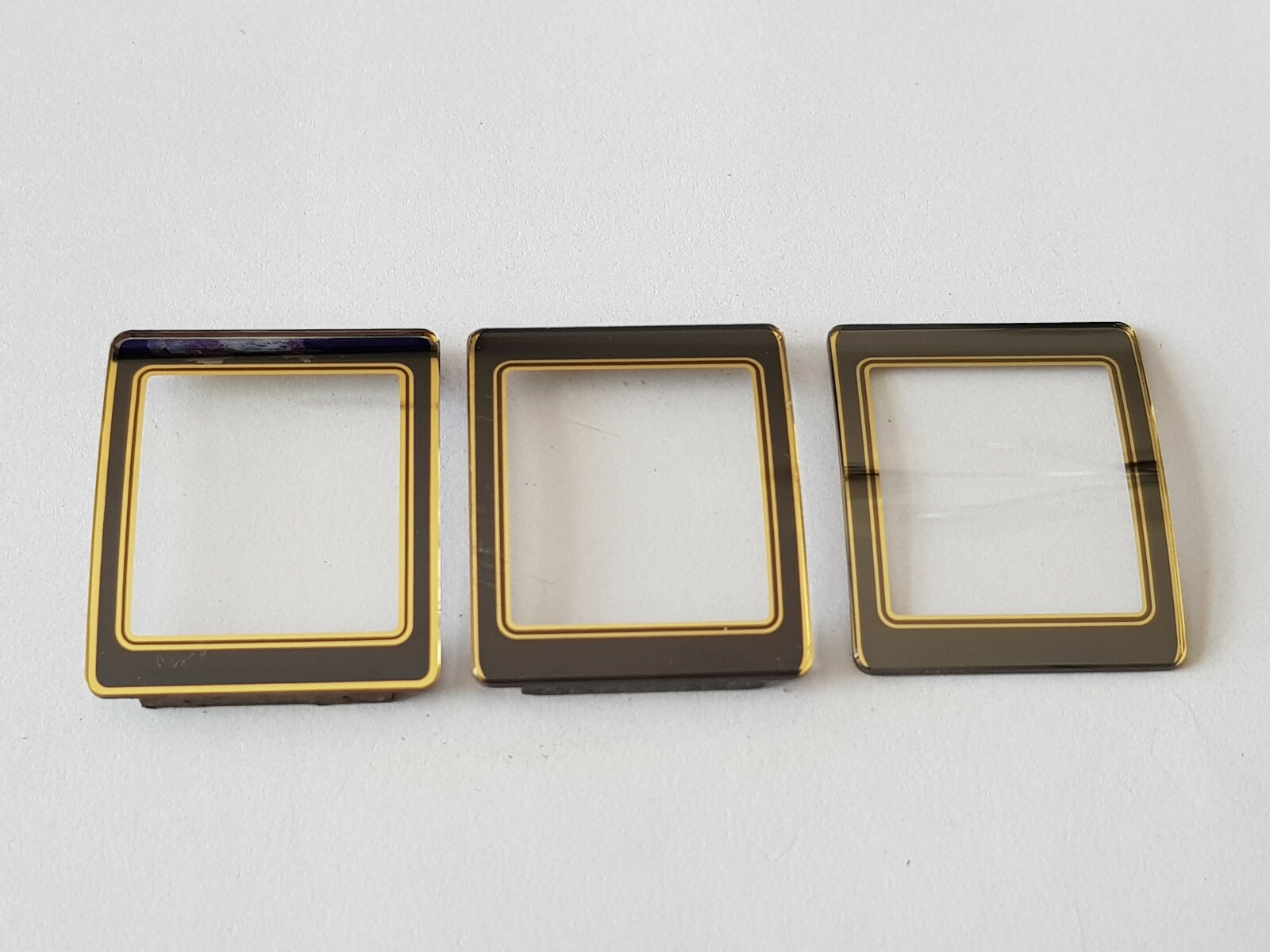 LOT 3 of ORIGINAL CRYSTAL RADO DIASTAR Ceramic Ceramica defect 4