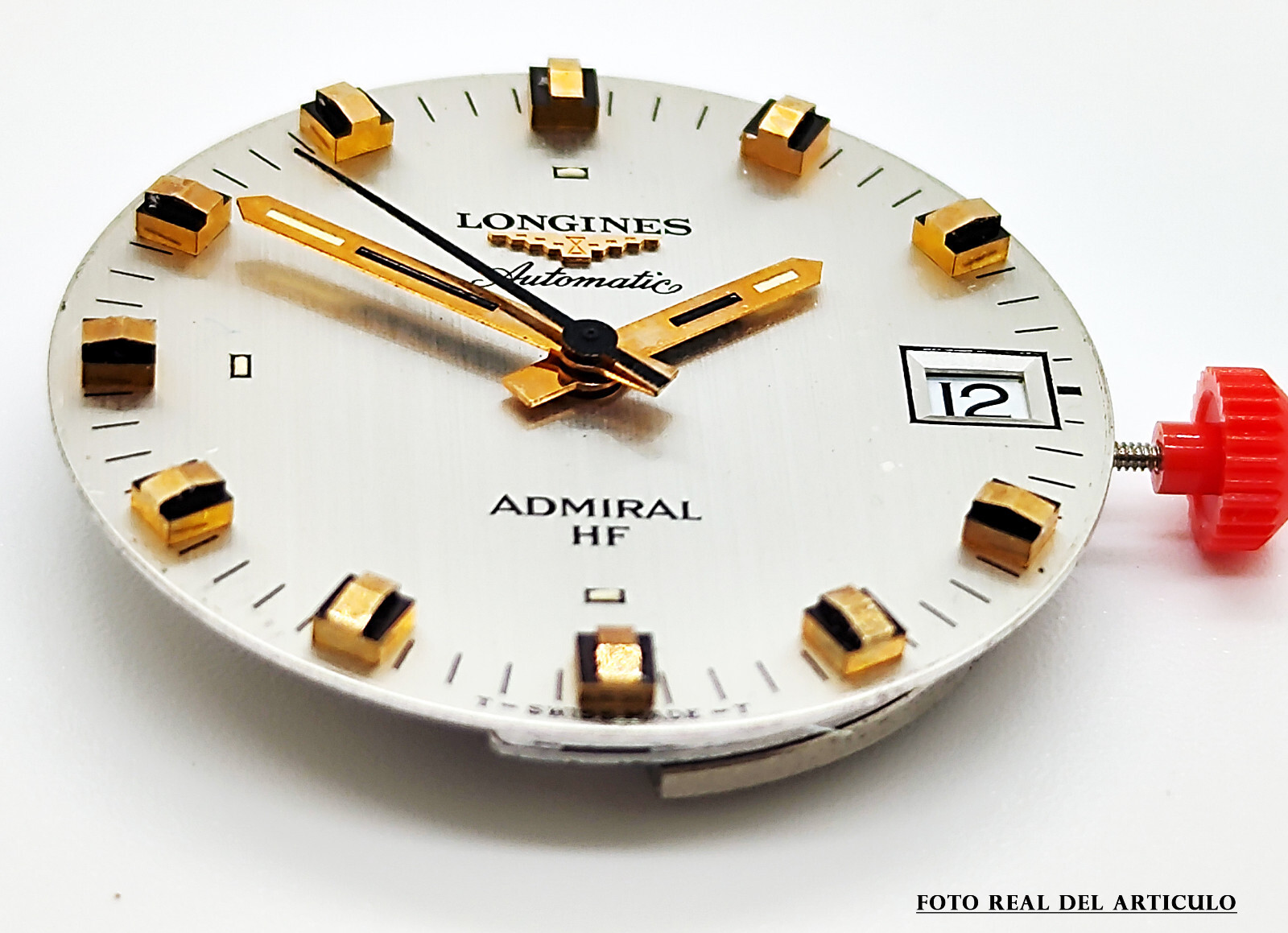 Vintage Original Watch Movement Longines Admiral HF. Cal 431 Swiss Made.