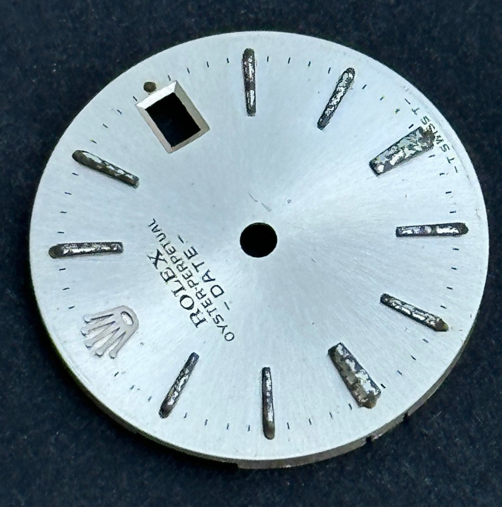 Vintage Rolex Oyster Perpertual Date Watch Dial For 26mm Case 6517 6519 6917