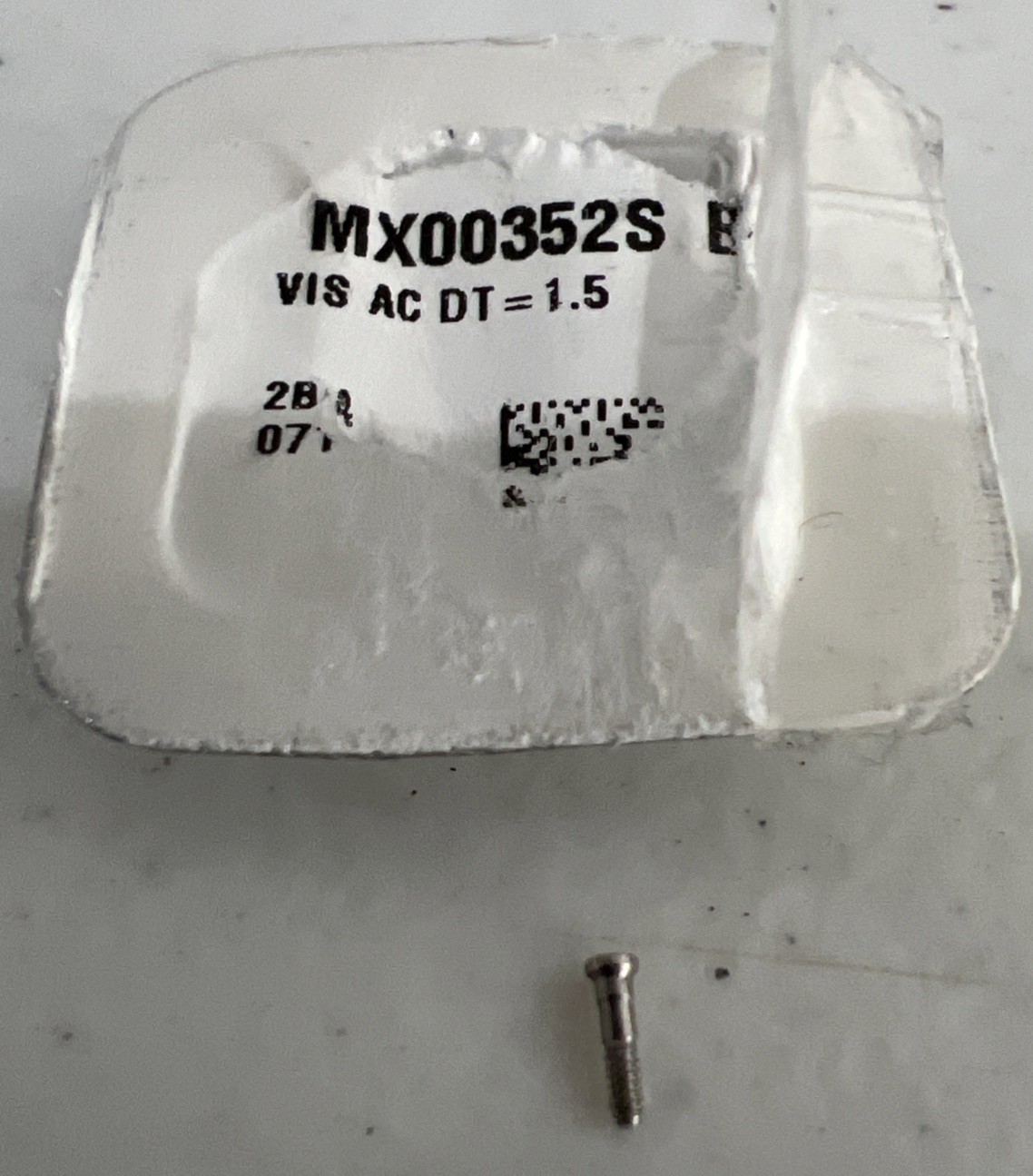 Cartier Case Back Screw Roadster 2510 2618 2722 Authentic One Screw