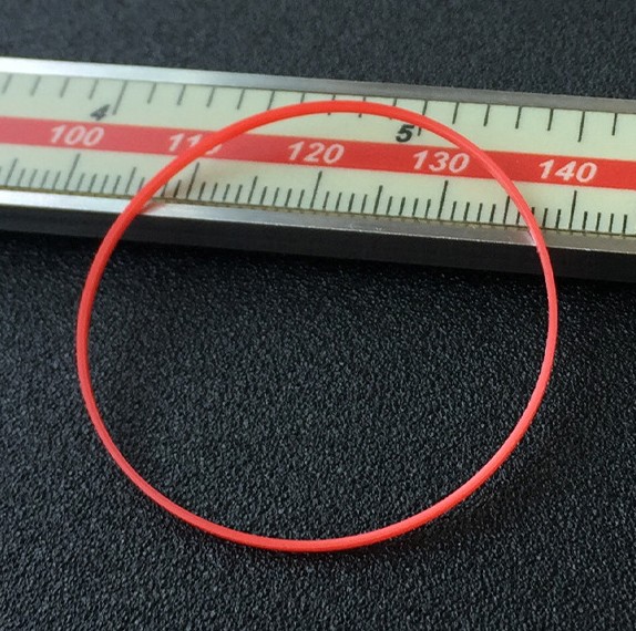 0.85-0.9mm Watch Gasket Watch Back Case Waterproof Seal Ring 16-42mm Replacement