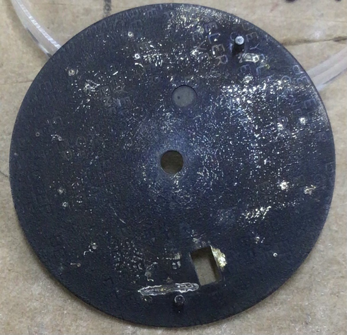 Rolex Datejust Black Stick Dial For 16014 16234 Style FCD28332