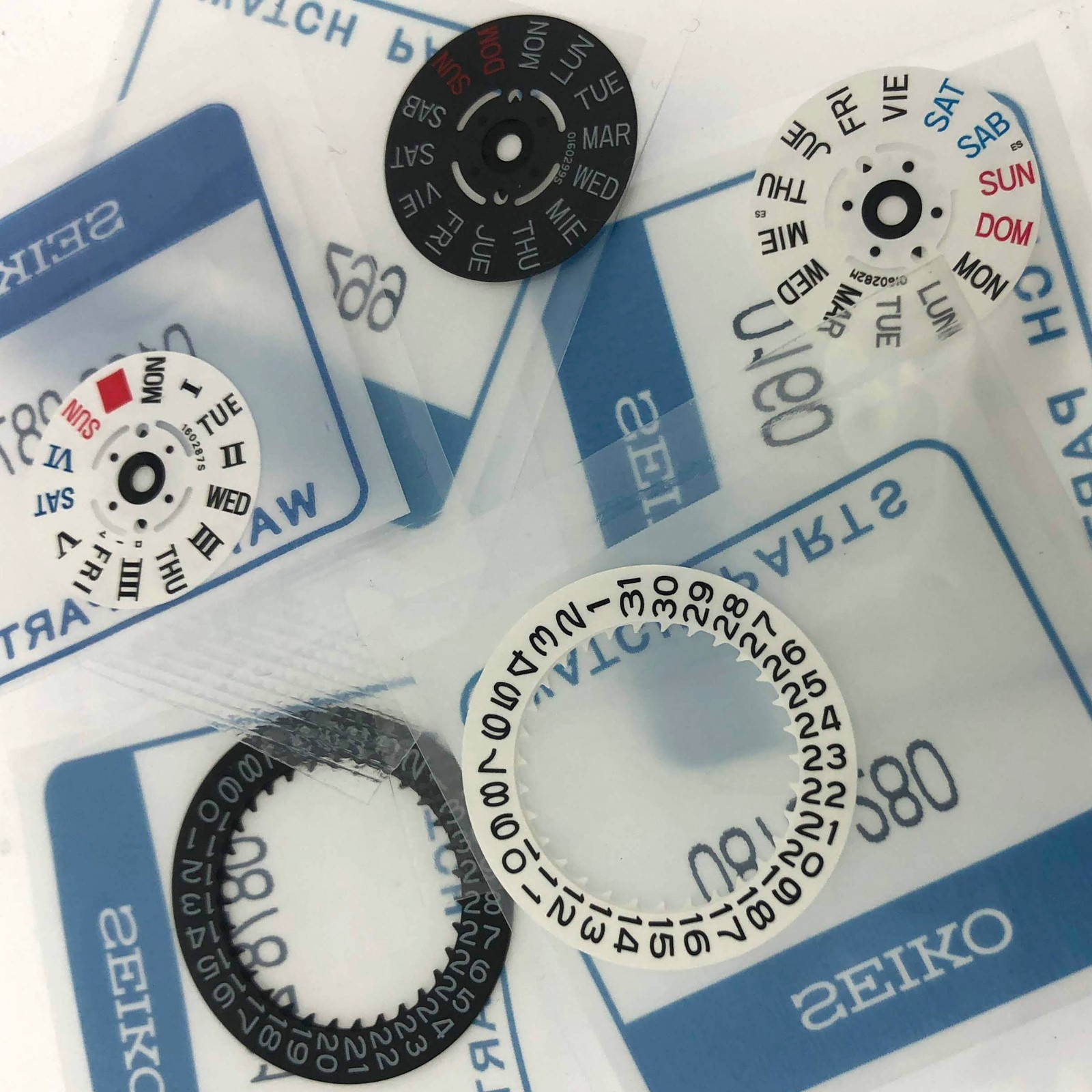 Seiko Day Date Wheel Disc SKX007 SKX009 7S26 7S36 NH26 NH36 4R36 SKX781