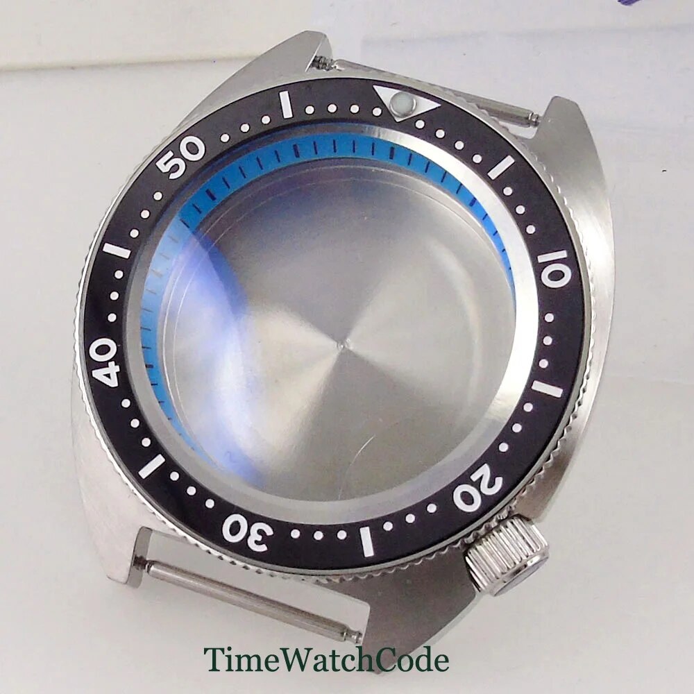 41mm Watch Case for NH35 PT5000 ETA2824 Sapphire Crystal Chapter Ring 4.1 Crown