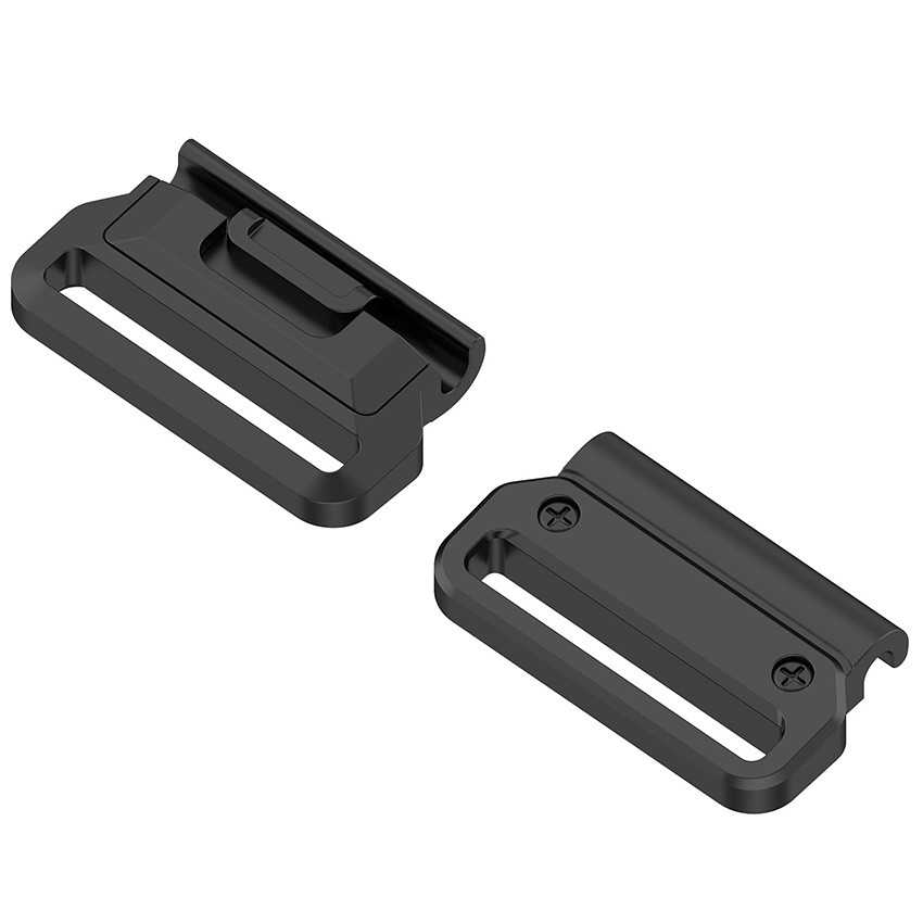 1 Pair Stainless Steel Connector Head Replacement Watch Parts for Garmin Fenix 8