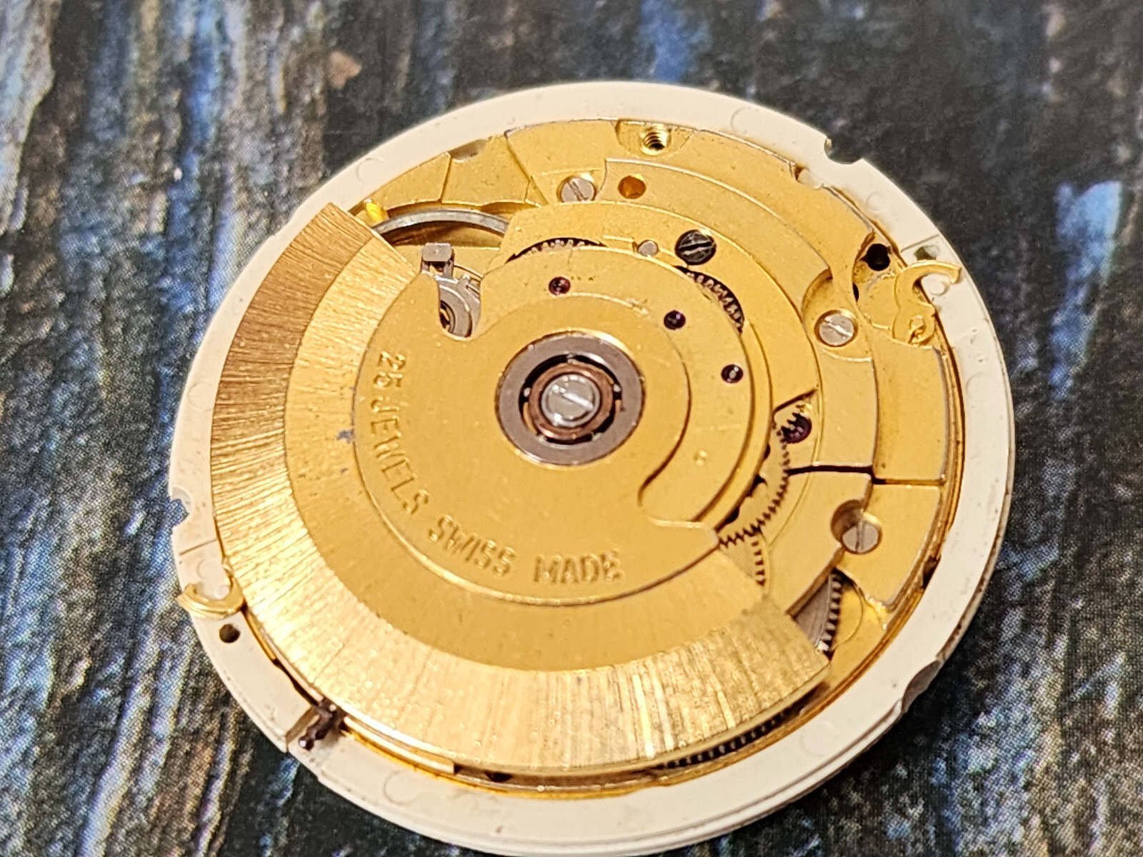 Used Eta 2834-2 2834/2 Complete Movement Day-date Swiss Made Automatic Original