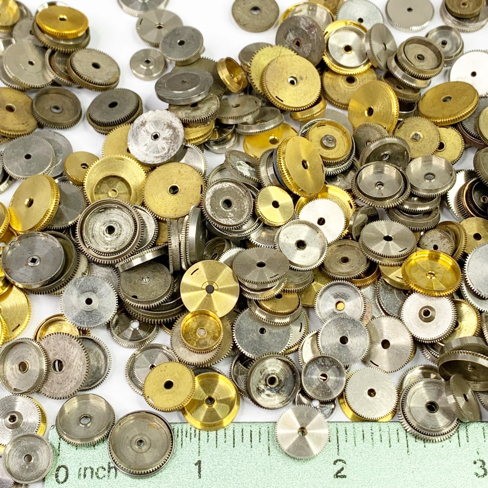 25 Watch Barrels Steampunk Spare Part Gear Altered Art Watchmaker Lot Bezel Cog