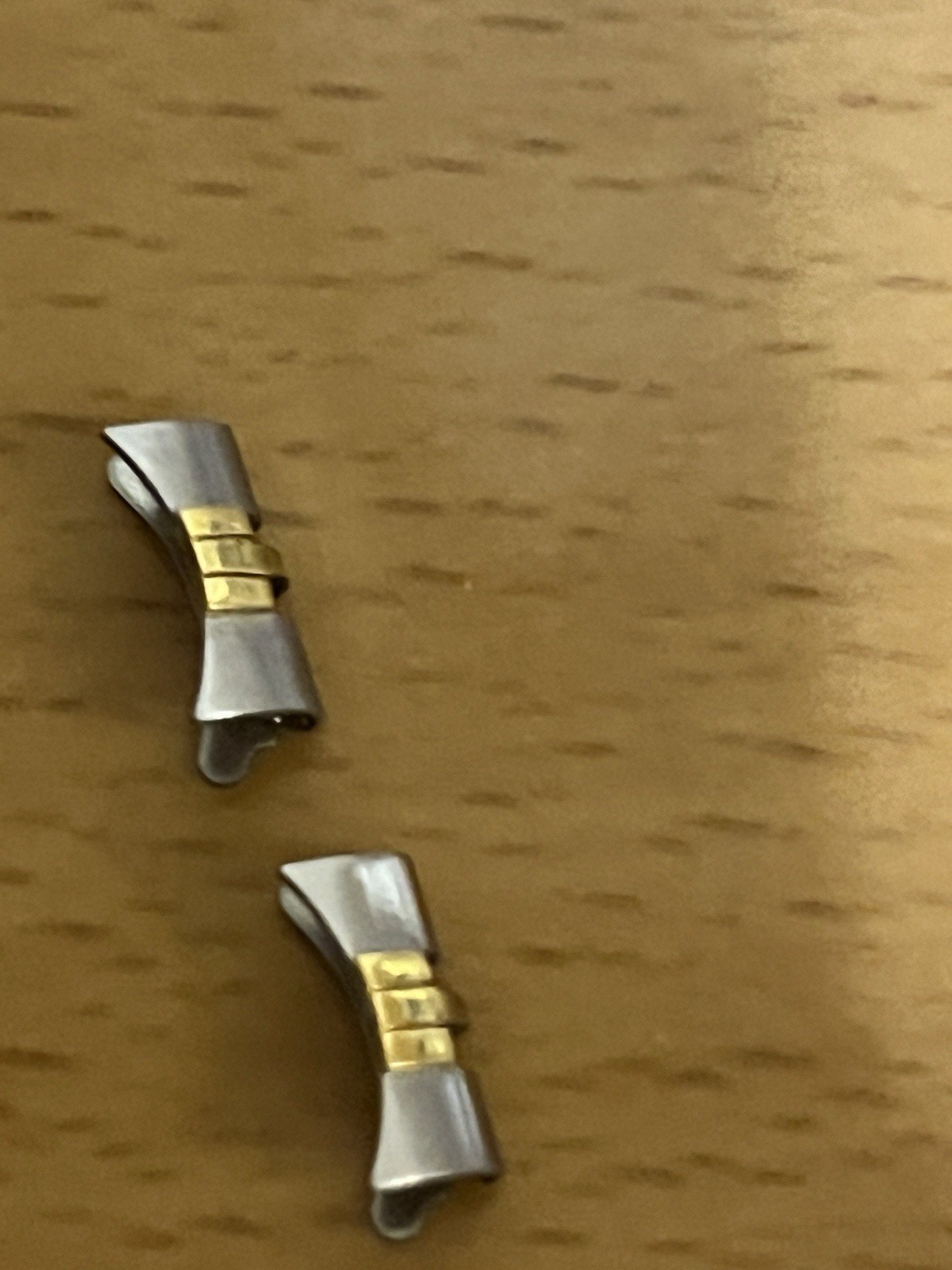 LADIES 18K Solid Gold/SS JUBILEE ENDPIECE FOR ROLEX 13mm 69173 6917 79173 custom
