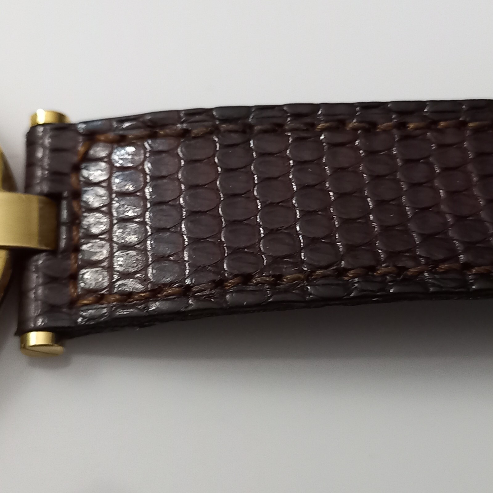CARTIER MUST VENDOME VERMEIL RONDE QUARTZ 30MM WITH WOOD DIAL (Without Movement)