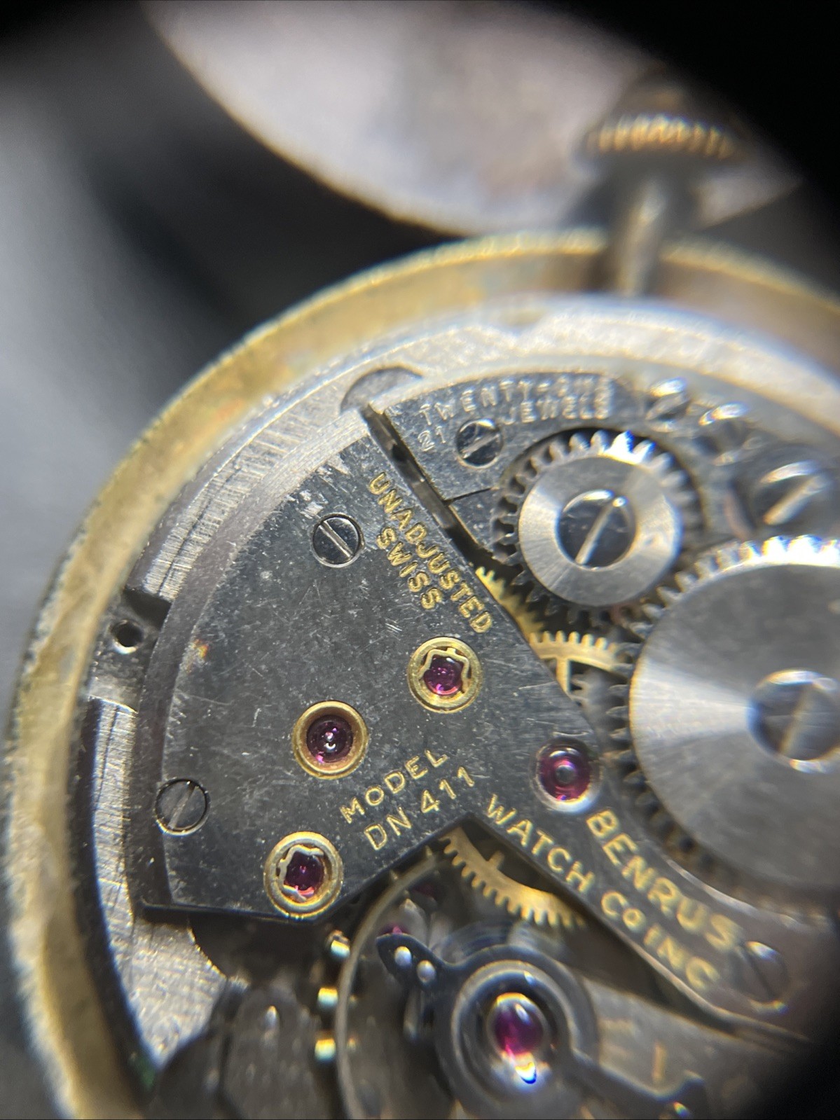 Benrus Cal. DN411 Movement (015)