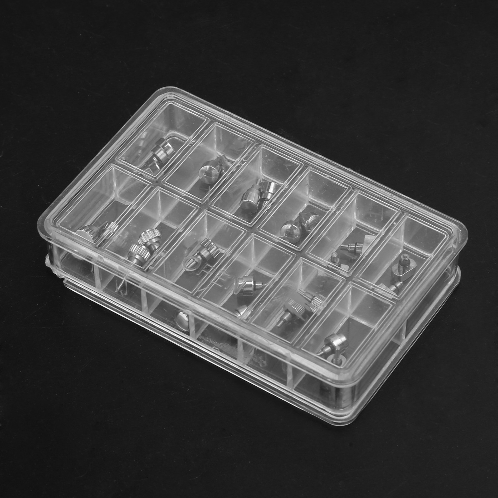 1 Box Watch Button Watch Pusher Press Button Watchmaker Repairing Accessory WT