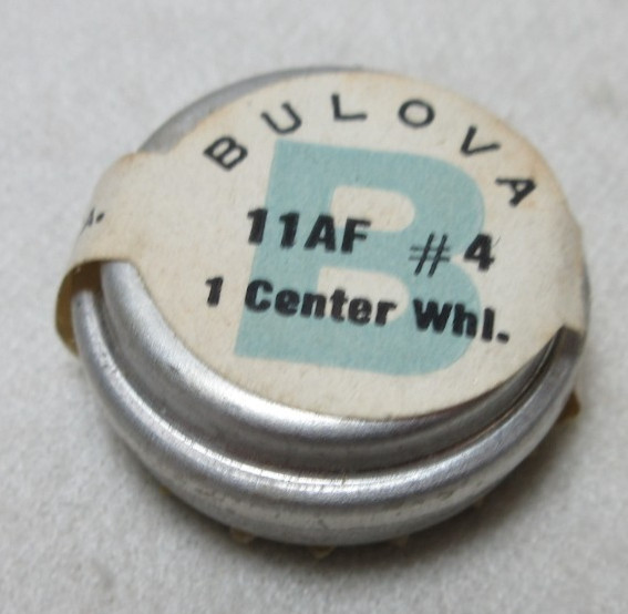 BULOVA CENTER WHEEL 11AF #4 WATCHMAKER REPLACEMENT PART #188