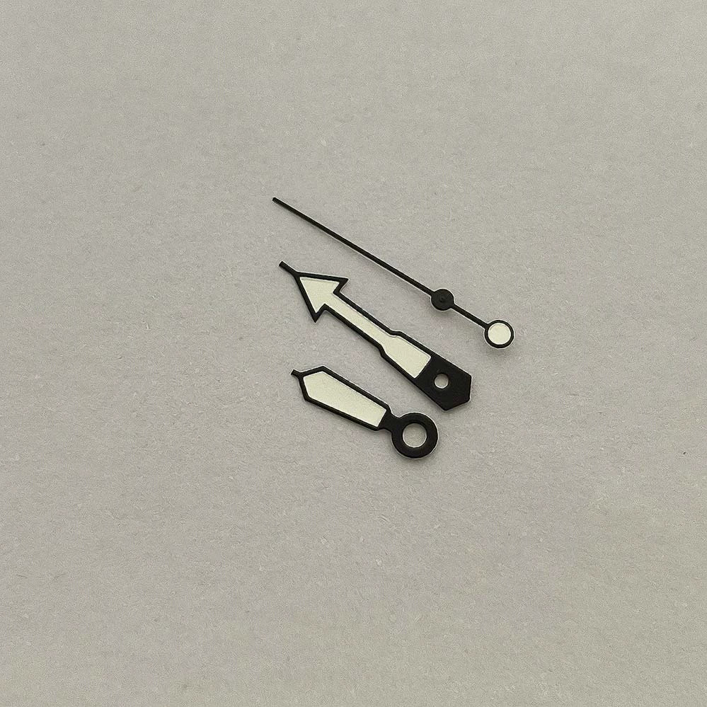 12.5mm Green Luminous Watch Hands Modified Pointer for NH35/NH36/4R Movement