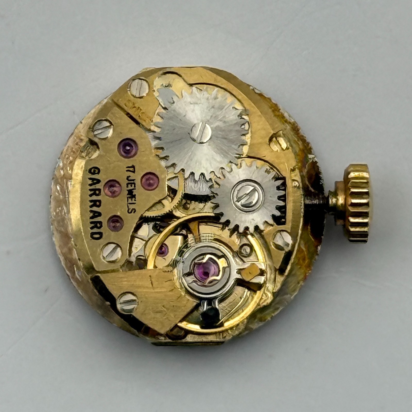 ETA 277.001 Watch Movement Running Garrard Ladies 17J Swiss Parts Repair 13mm