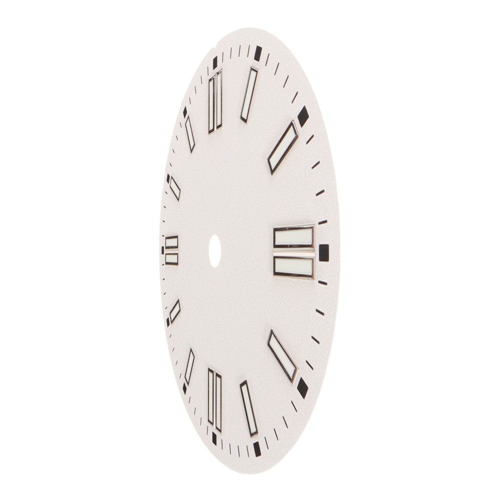 Luminous Wrist Watch Dial For Movement – 1.1 Inch Round Green Replacement Watch