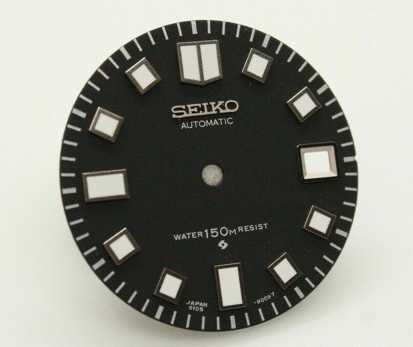 Resist Dial for Vintage SEIKO Diver 6105-8110, 6105-8119, 6105-8000 6105 Mod