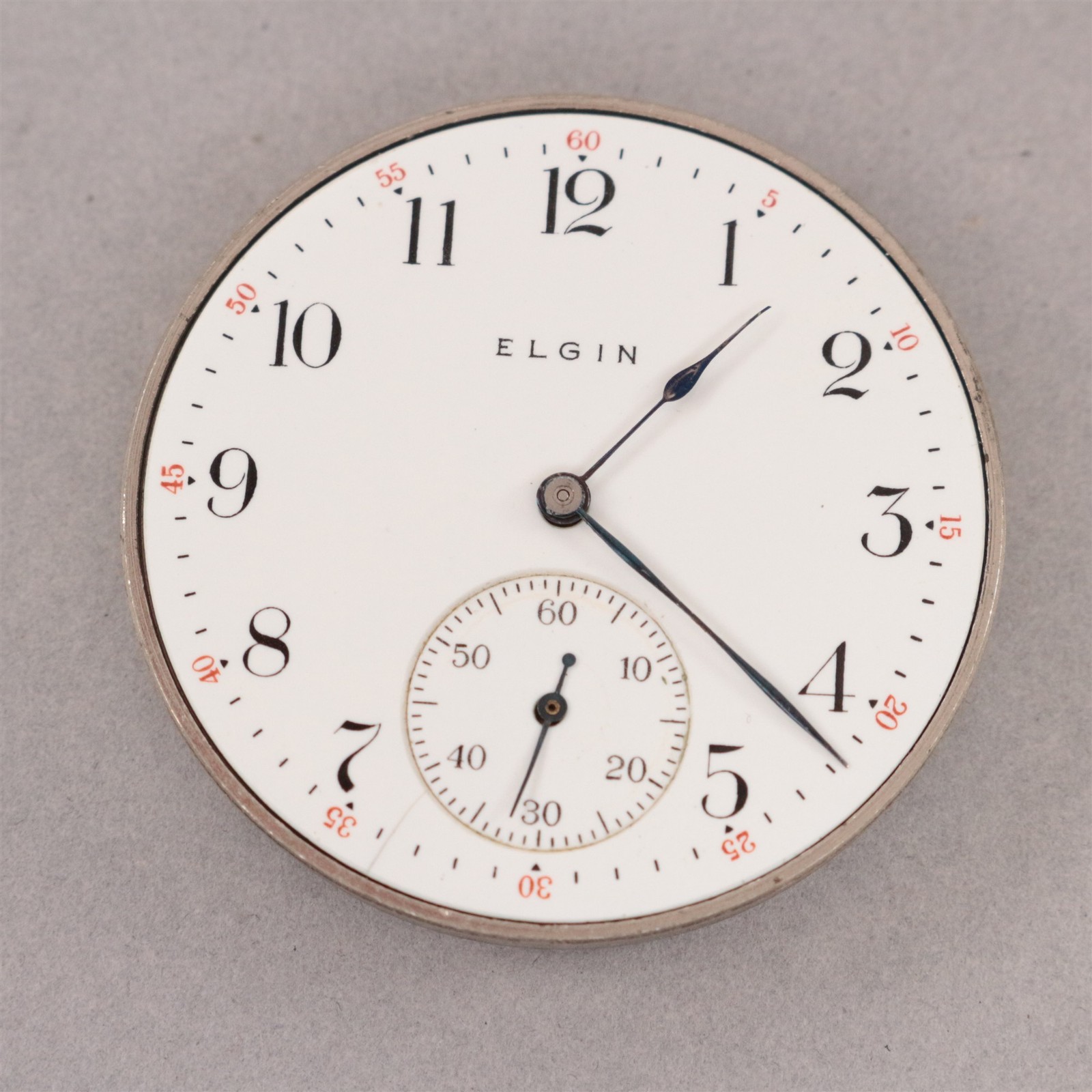 Elgin 12 Size Pocket Watch Movement – FH475