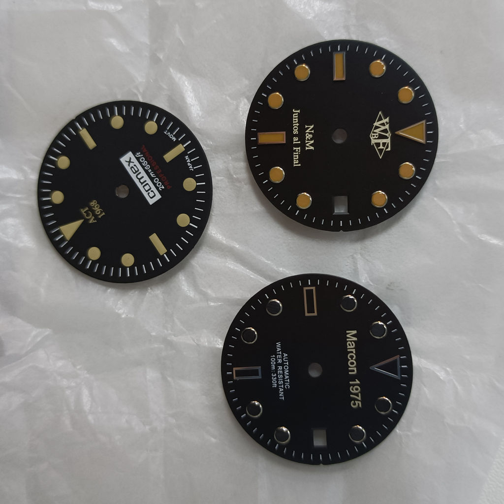 28.5/29/30.5/31mm Laser Print Custom Name/Logo Watch Dial Diy Dial Fit NH35 NH36