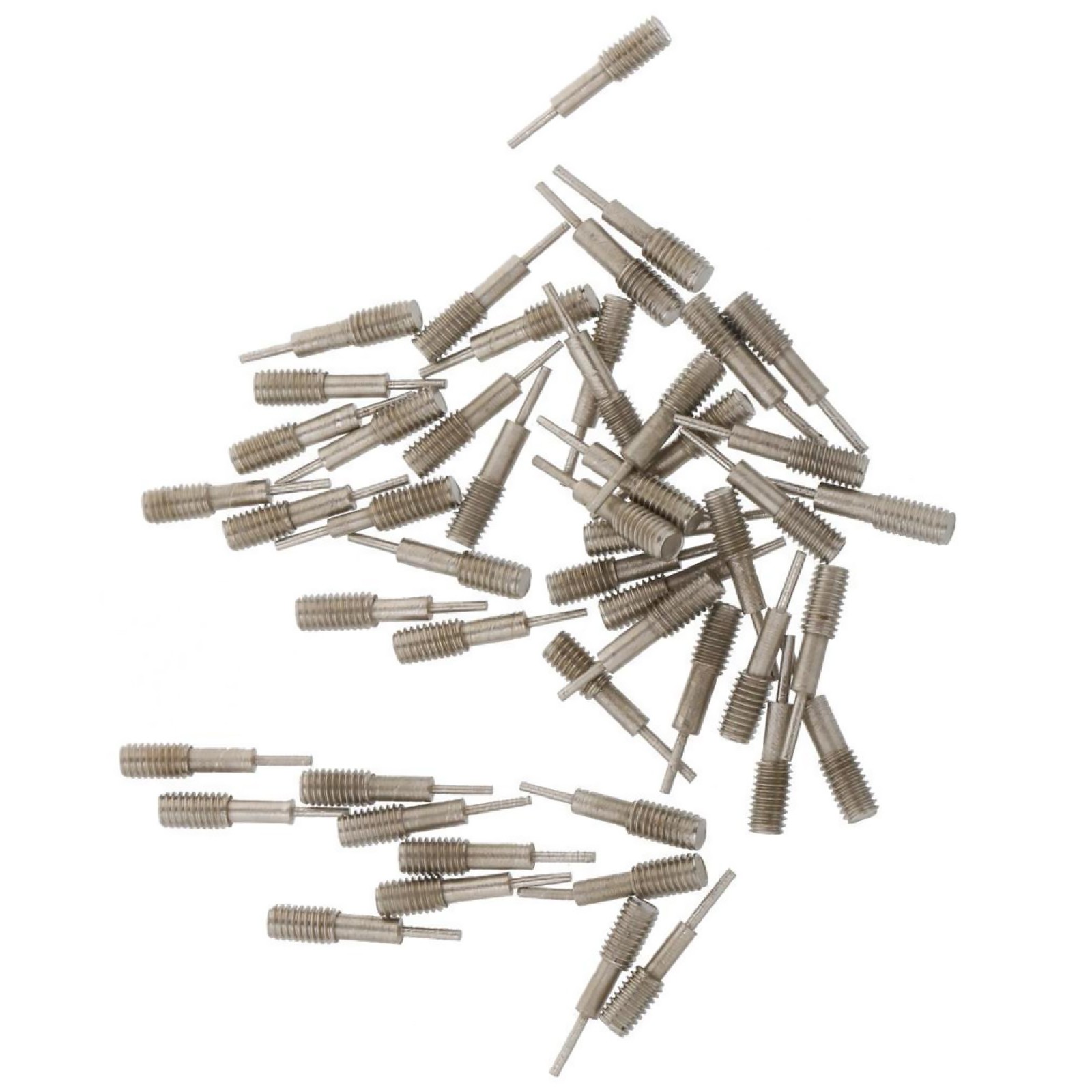 50 Pack Spare Pins for Watch Band Strap Link Remover Adjuster Repair Tool Kit E