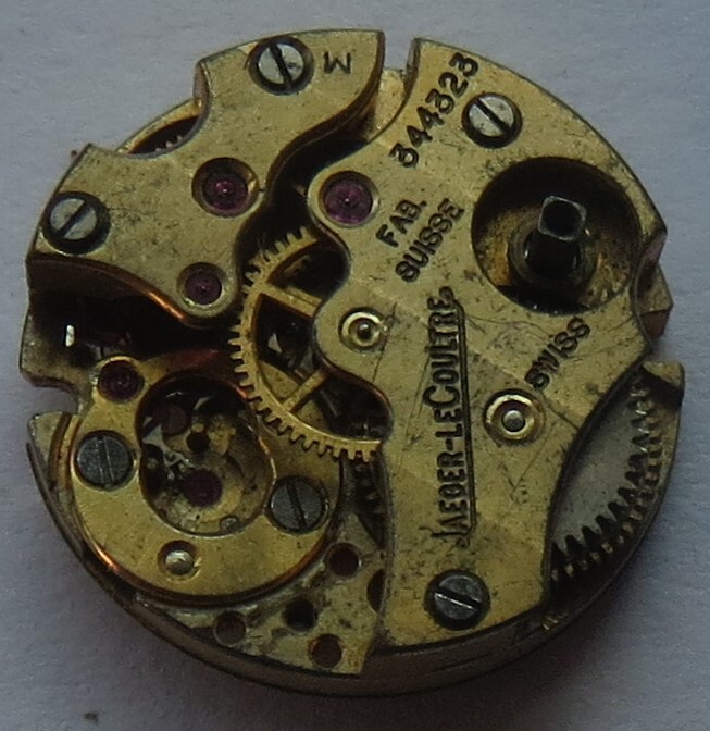 Jaeger LeCoultre lady wristwatch movement parts 15 mm. in diameter
