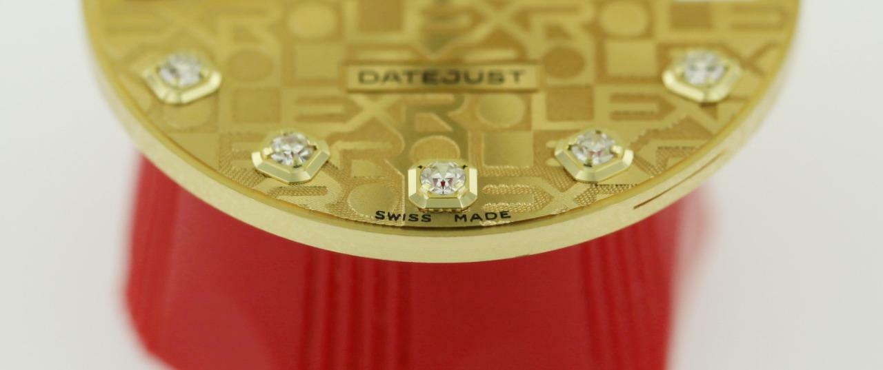 Rolex Midsize Datejust 31mm 178273 178243 Champagne Jubilee Diamond 2/T #A24