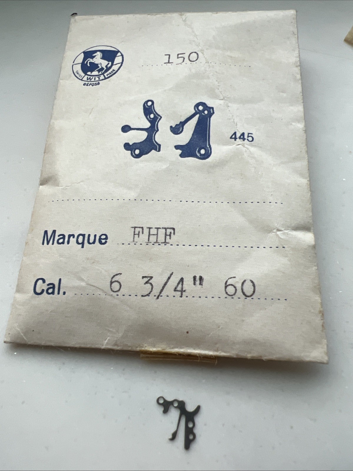 STANDARD ST 445 SETTING LEVER SPRING, Cal. 69 69-21 691 FHF 60 (NOS) watch parts