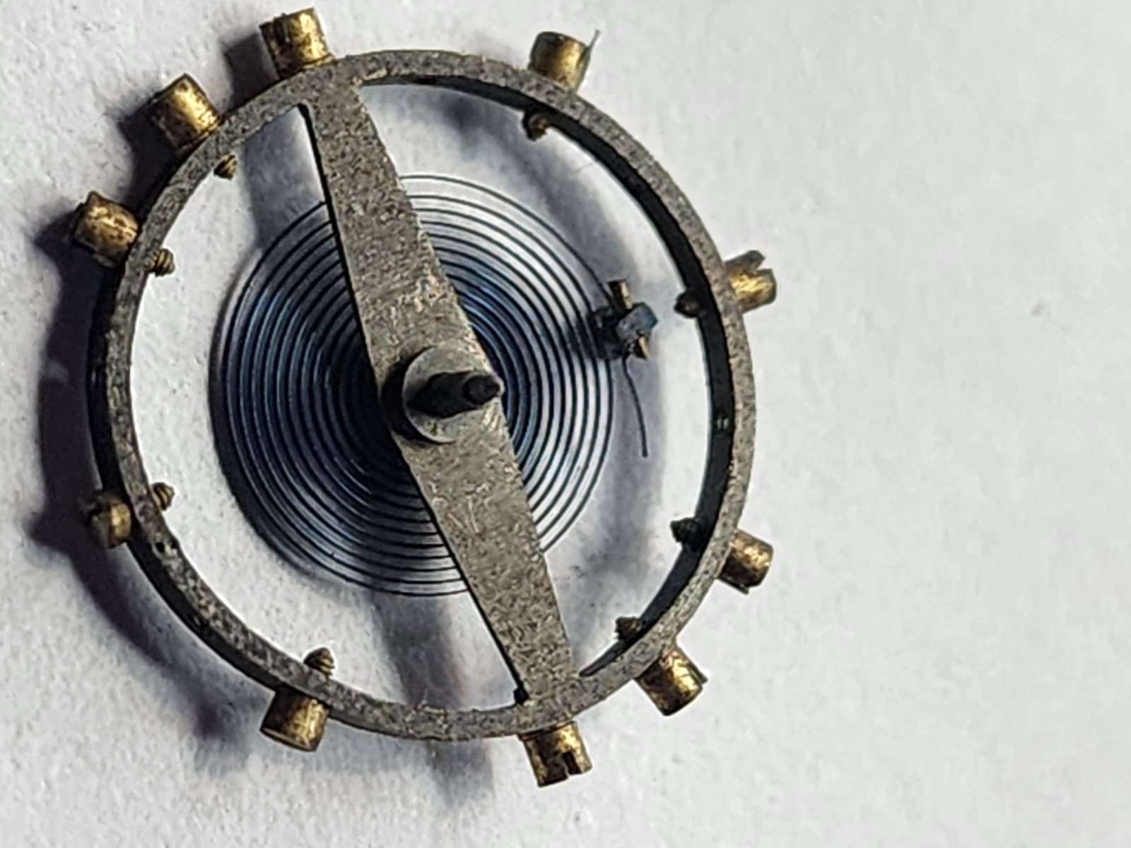 Vintage New York Standard Watch Co. 11.5A Pocket Watch Movement – Partial – USA