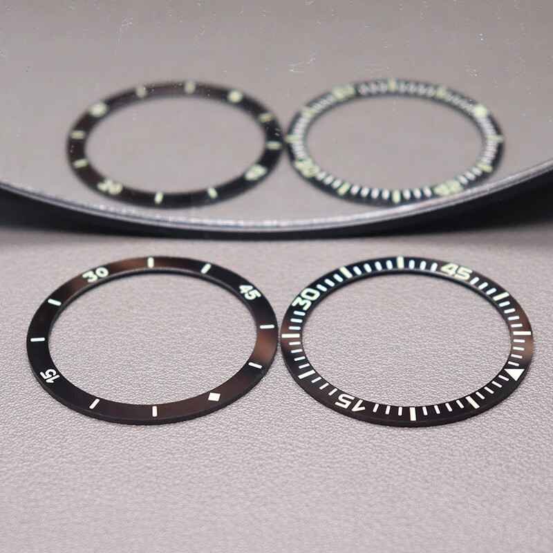 37.8mm Ceramic Bezel Insert Watch Parts Rings Men’s Accessories For 40mm Seiko