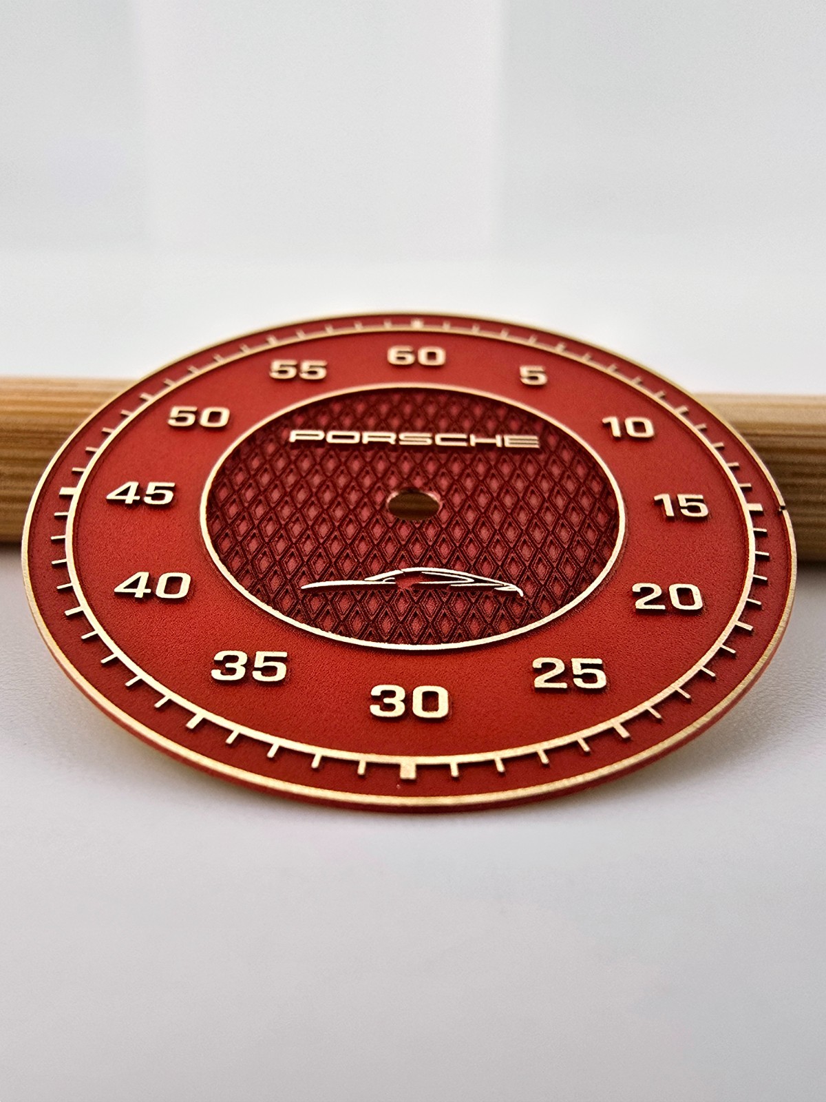 Custom-Made Laser Engraved Watch Dial | Porsche – Order any designsize