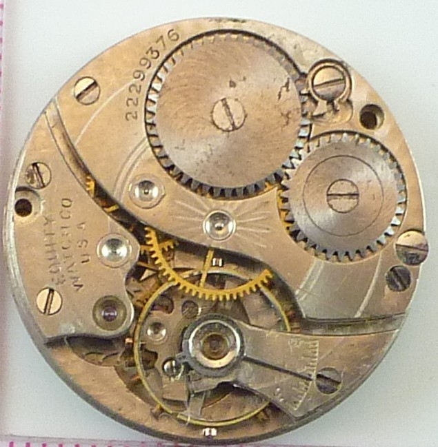 Vintage Equity Watch Co Pocket Watch Movement – Parts / Repair