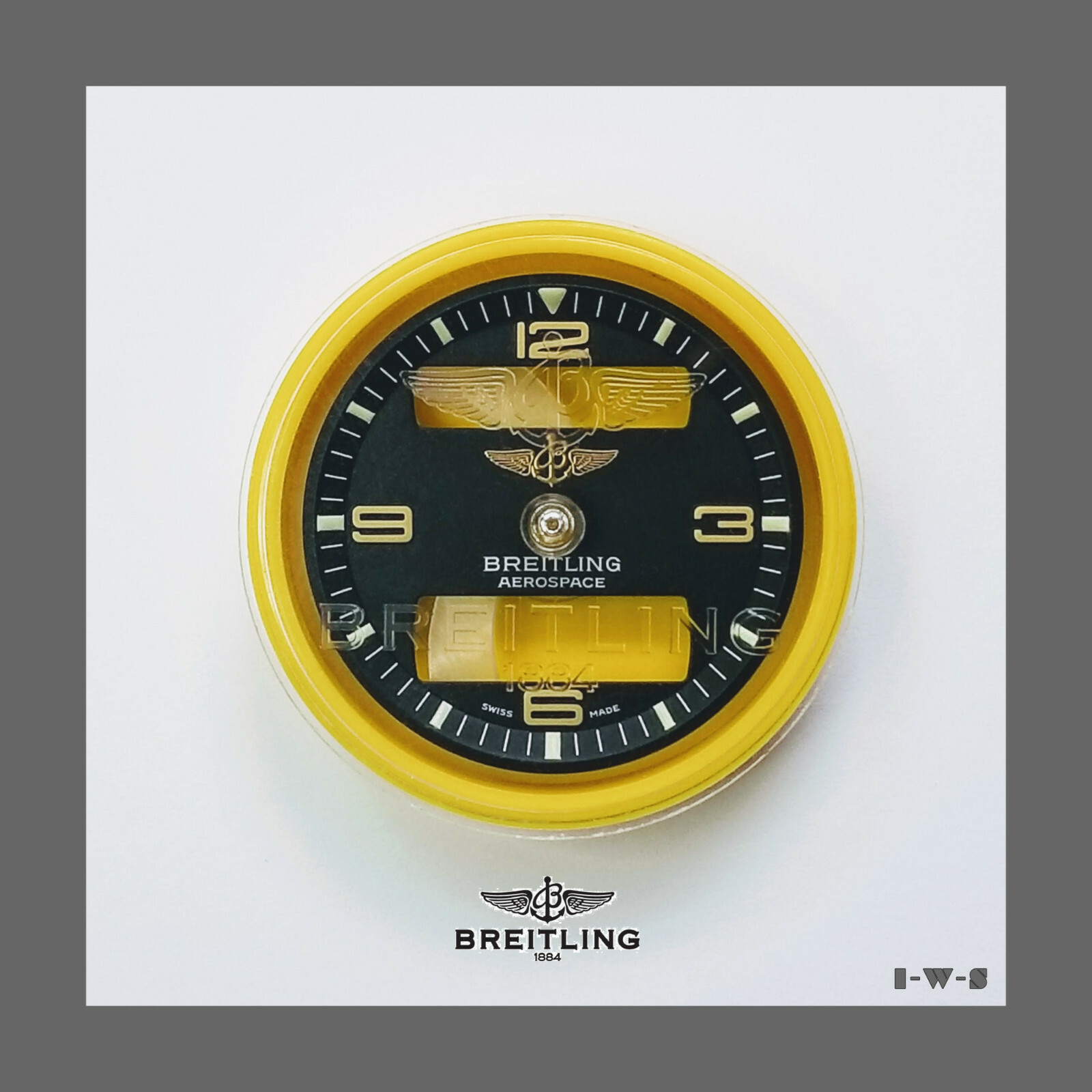 ☆ BREITLING BLACK DIAL FOR «AEROSPACE II» WATCHES WITH REFERENCE № 56062 ☆