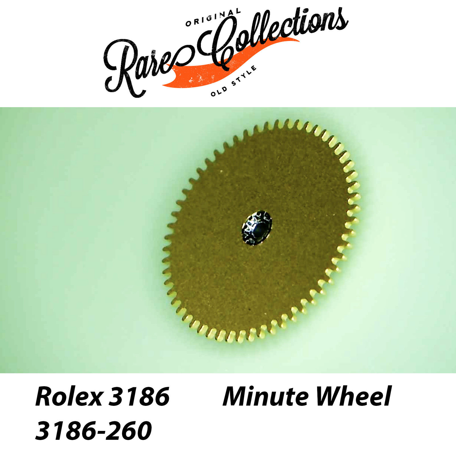NEW Nuovo Rolex 3186-260 Minute Wheel Ruota della Minuteria Ricambio