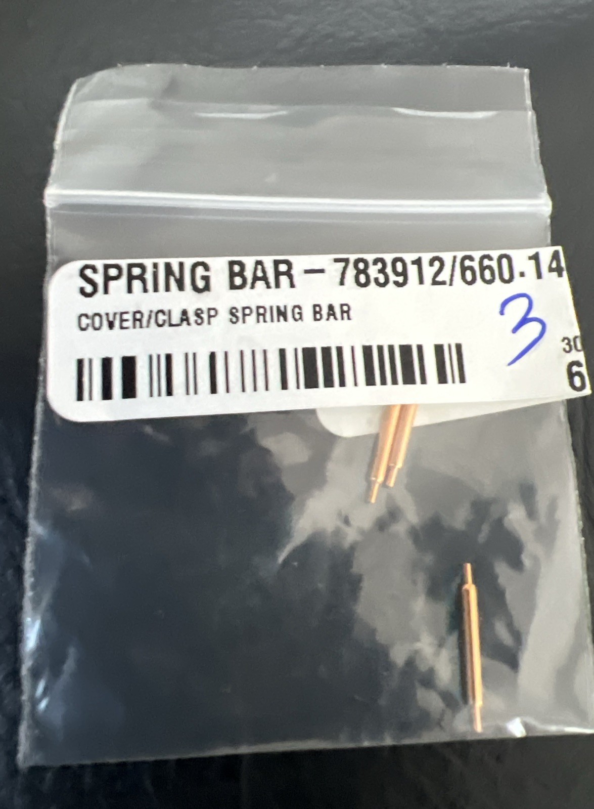 Ebel Clasp Spring Bar 18K Gold Authentic New For 1911 783912/660.14 72105624