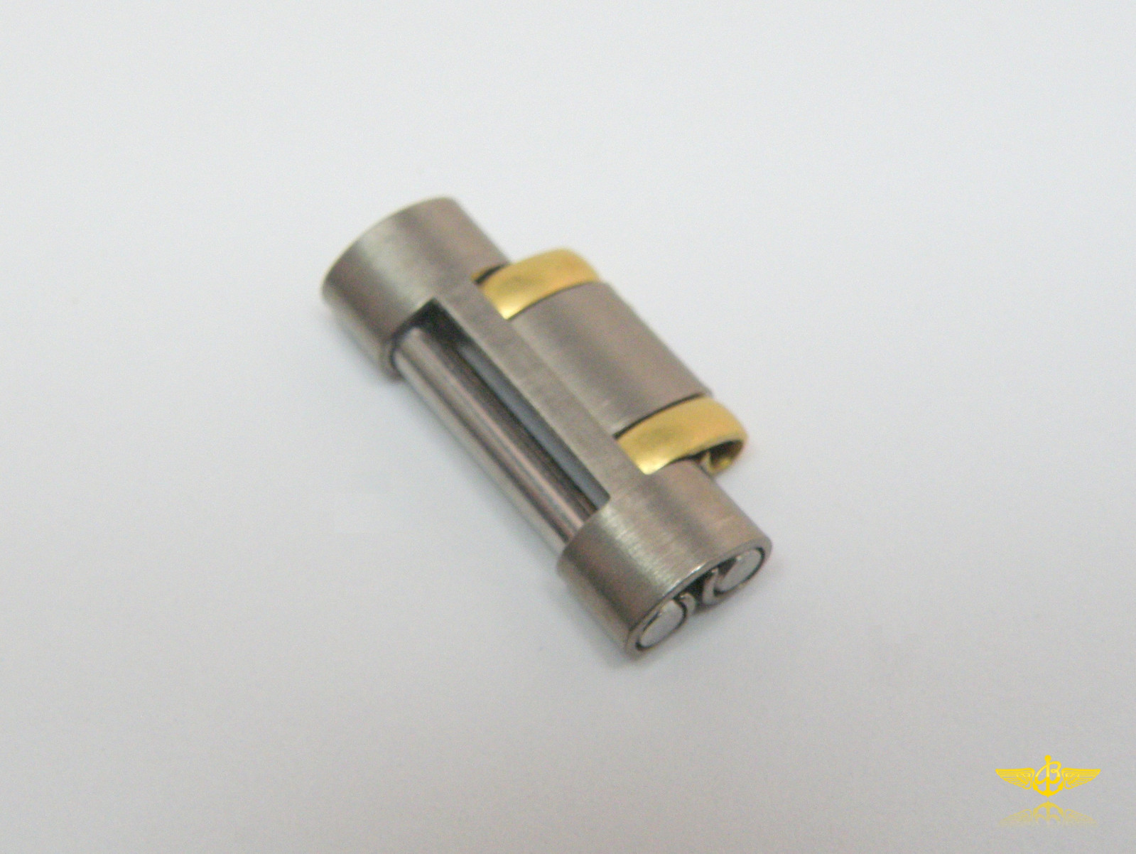 ☆BREITLING 18MM WIDTH 18K GOLD & TITANIUM SIZING LINK FOR «AEROSPACE» BRACELET☆
