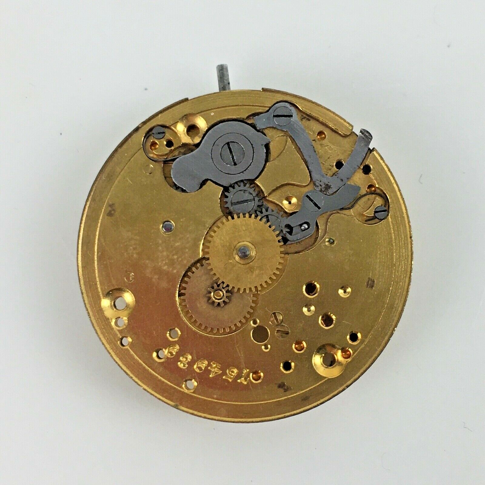 1890 Illinois Springfield Pocket Watch 6s Movement Face Tin Parts Repair Antique