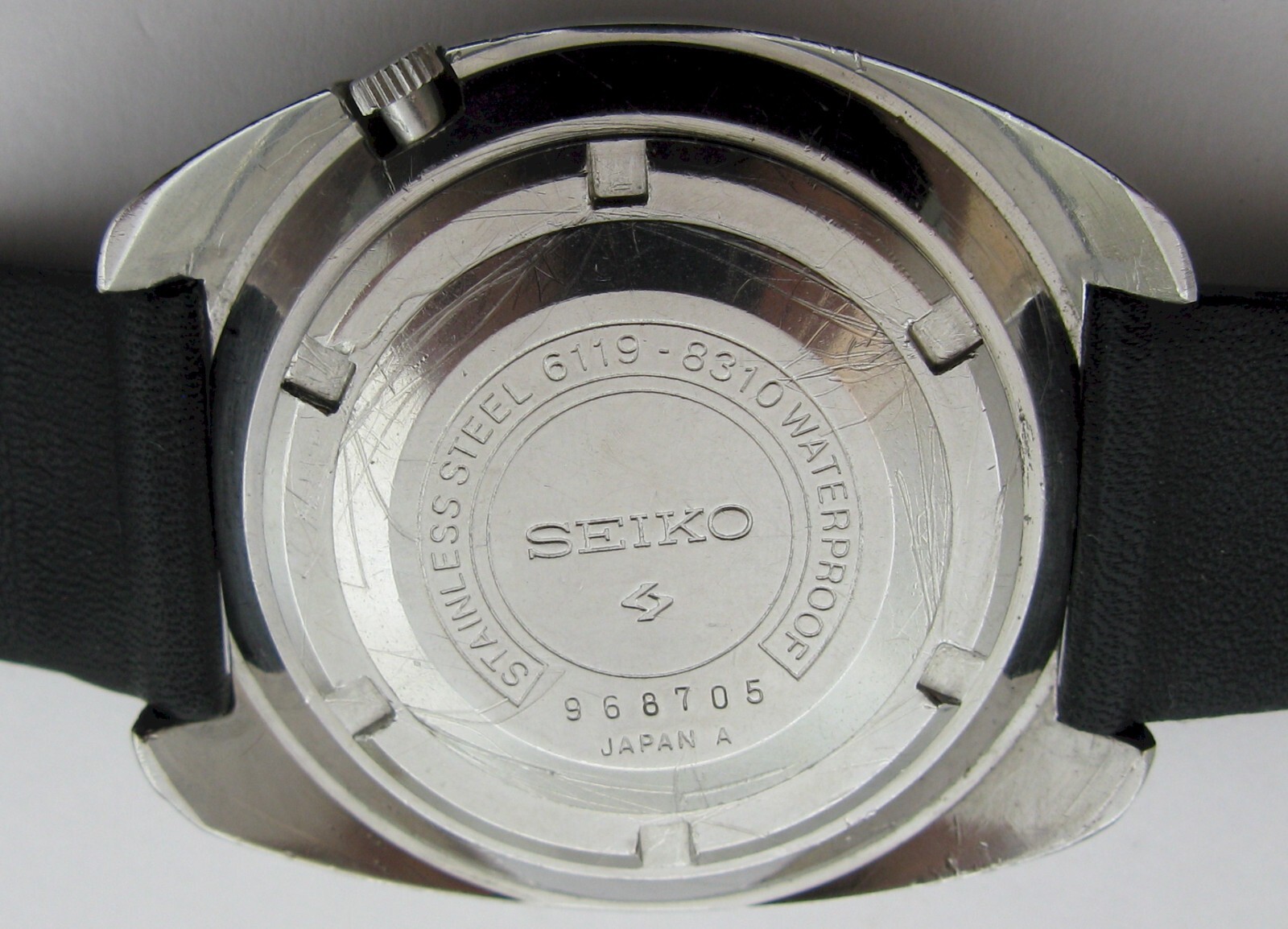 Seiko 5 Watch Sports 70 m 21 jewels 6119 8390 in stainless steel