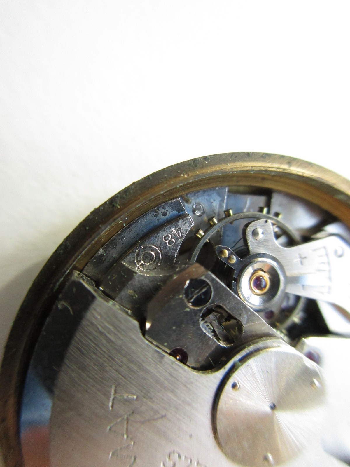 Otero cal. 48 vintage automatic 25 jewels watch movement – running