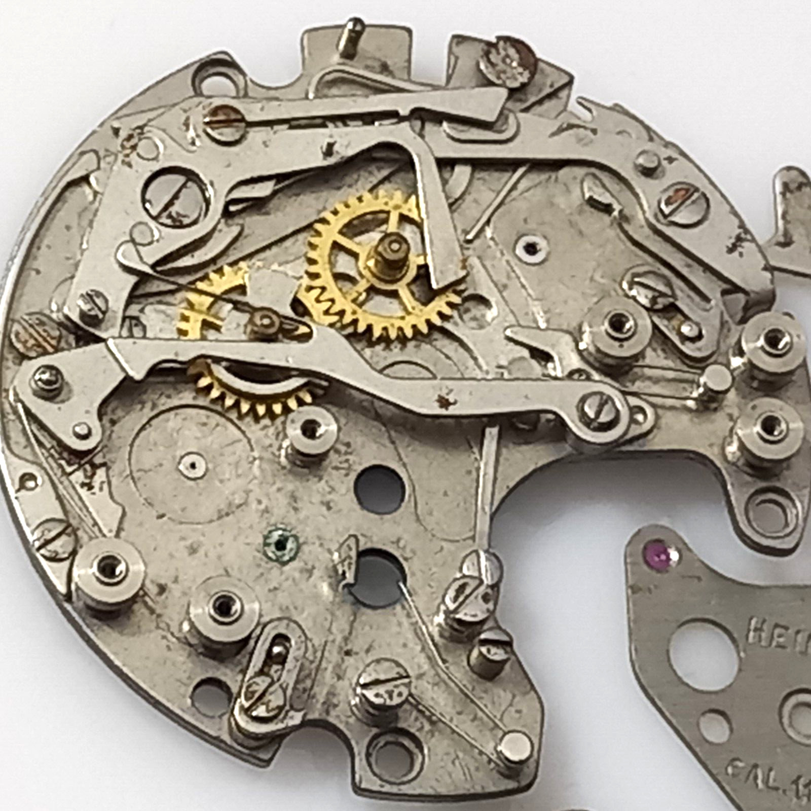 FOR PARTS HEUER CAL 11 & FOR CAL 12 VALJOUX 7740 BREITLING HAMILTON BULOVA BUREN