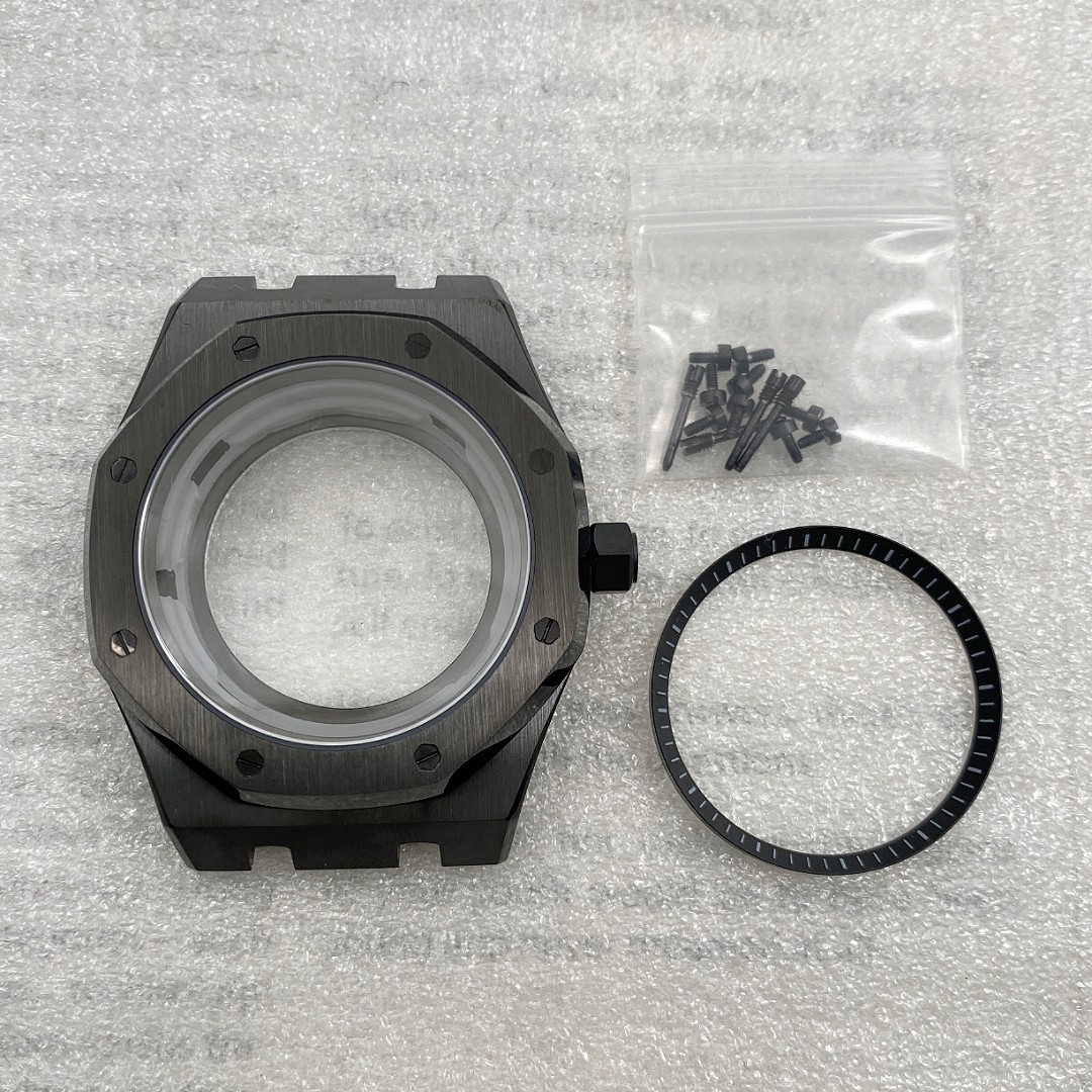 41mm modified watch case compatible with NH35/NH70 movements, fits 28.5mm dials
