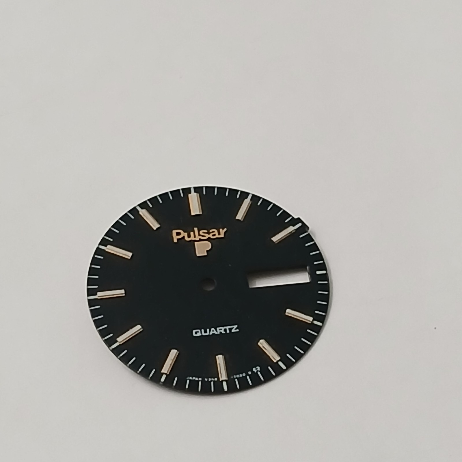 NOS Genuine Vintage Pulsar V348 Watch Dial 1980-1990 Quartz W/Calender 28mm