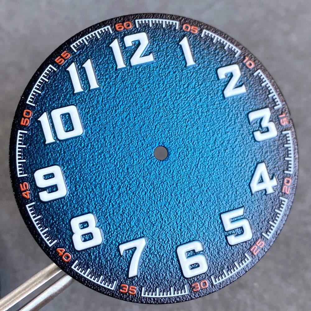 Mod 40.8mm Round NH35 Watch Dial Prat For NH35 NH36 ETA2824 PT5000 Watch Replace