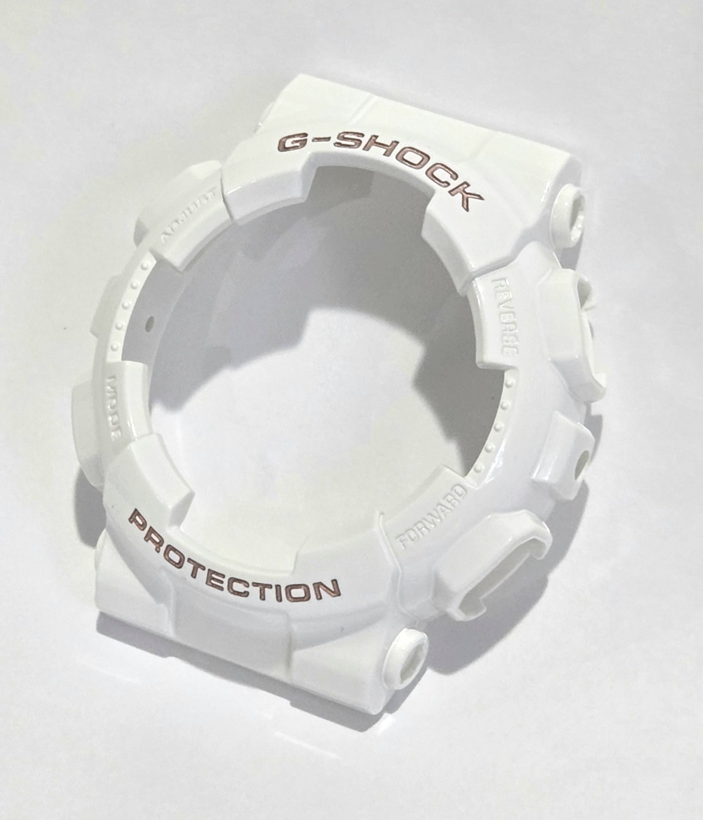 Genuine Casio Replacement SHELL BEZEL for G Shock White GA120LH-7 Glossy New **